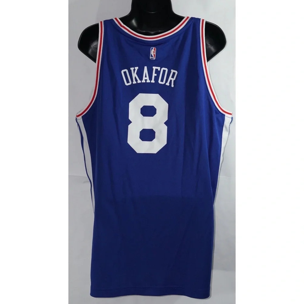 Adidas Phila Jersey Jahlil Okafor NBA For Her XL - Picture 5 of 7